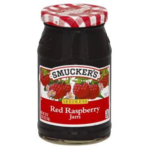 Smucker's Jam, Red Raspberry, Seedless