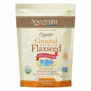 Spectrum Essentials Flaxseed, Organic, Premium, Ground