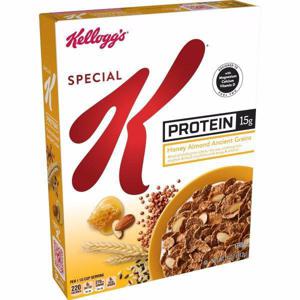 Special K Cereal Kellogg's Special K Protein Breakfast Cereal, Honey Almond Ancient Grains, Made with Real Almonds, 11oz