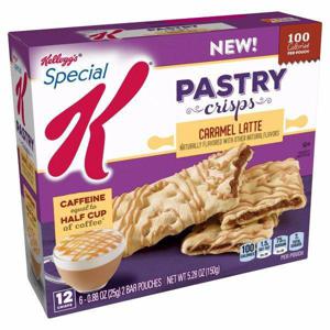 Special K Bars Kellogg's Pastry Crisps, Caramel Latte, Ready-to-Eat