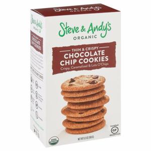 Steve & Andy's Cookies, Chocolate Chip, Gluten Free