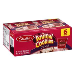 Stauffers Animal Cookies, Iced