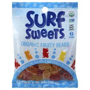 Surf Sweets Fruity Bears, Organic