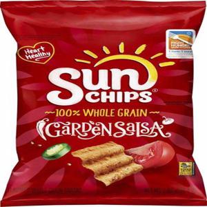 Sun Chips Whole Grain Snacks , Garden Salsa