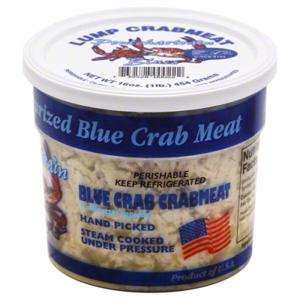 Pontchartrain Blues Crabmeat, Blue Crab, Lump