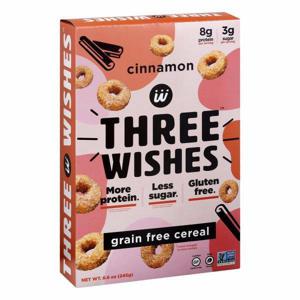 Three Wishes Cereal, Grain Free, Cinnamon