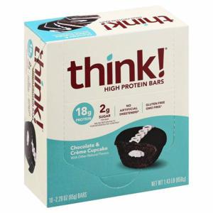 Think! High Protein Bars, Chocolate & Creme Cupcake