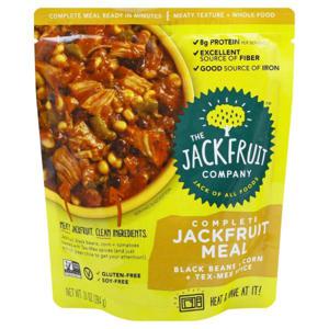 The Jackfruit Company Complete Jackfruit Meal, Black Beans + Corn + Tex-Mex Spice