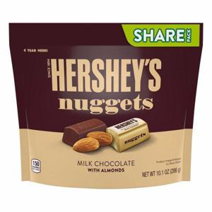 The Hershey Company Milk Chocolate With Almonds, Nuggets, Share Pack