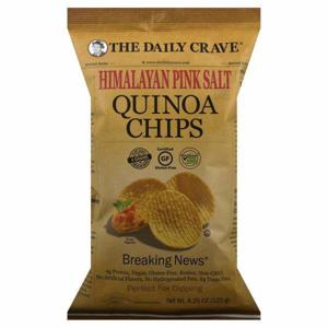 THE DAILY CRAVE Quinoa Chips, Himalayan Pink Salt