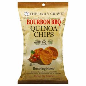 The Daily Crave Breaking News Quinoa Chips, Bourbon BBQ Flavored