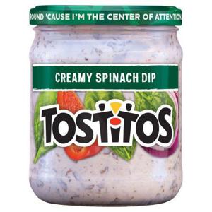 Tostitos Dip-shelf stable, Creamy Spinach