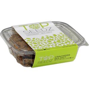 TOP SEEDZ Crackers, Sea Salt