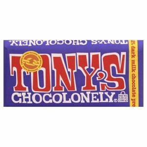 Tony's Chocolonely Dark Milk Chocolate Pretzel Toffee, 42%