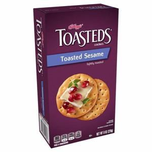 Toasteds Crackers Crackers, Toasted Sesame