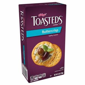 Toasteds Crackers Crackers, Buttercrisp