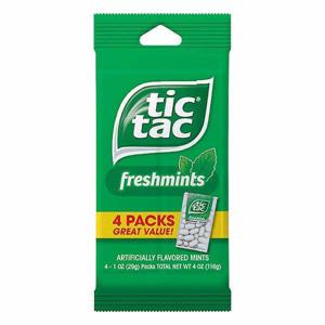 Tic Tac Mints, Freshmints, 4 Pack