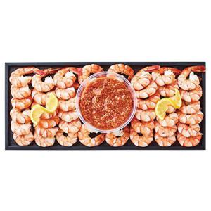 Wegmans Organic Shrimp Cocktail Tray, Fresh Cooked, 40 Count