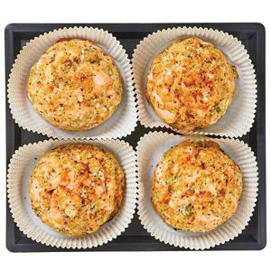 Wegmans Lemon Pepper Salmon Cake, 4 Pack