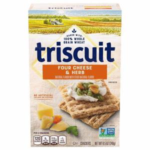 Triscuit Crackers, Four Cheese & Herb