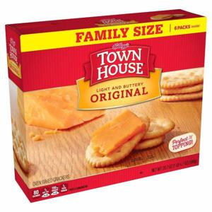 Town House Crackers Town House Snack Crackers, Light and Buttery, Original, Family Size