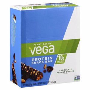 Vega Snack Bar, Protein, Chocolate Peanut Butter Flavored