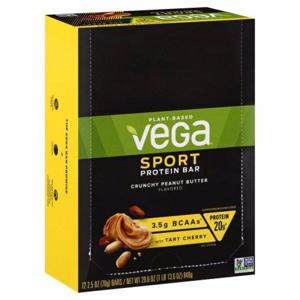 Vega Protein Bar, Crunchy Peanut Butter Flavored