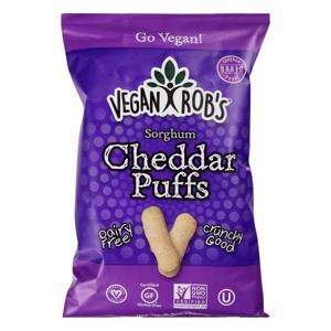 Vegan Rob's Sorghum Puffs, Cheddar