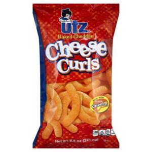 Utz Cheese Curls, Baked Cheddar