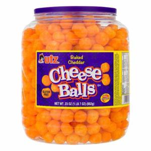 Utz Cheese Balls, Baked Cheddar