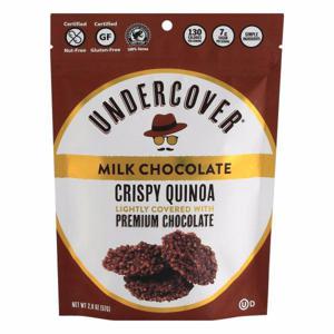 Undercover Crispy Quinoa, Milk Chocolate