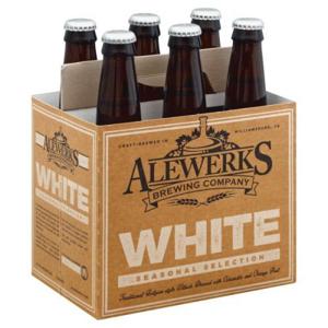 Alewerks Brewing Company White Beer 6/12 oz bottles