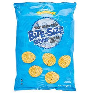 Wegmans 100% White Corn Bite-Size Round Tortilla Chips