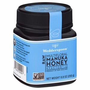 Wedderspoon Manuka Honey, Raw, Multifloral, Kfactor 12