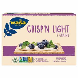 Wasa Crispbread, 7 Grains, Crisp’n Light