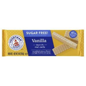 Voortman Wafers, Sugar Free!, Vanilla