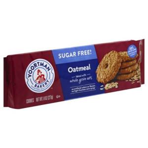 Voortman Cookies, Sugar Free!, Oatmeal