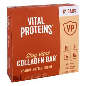 Vital Proteins Collagen Bar, Stay Vital, Peanut Butter Cookie