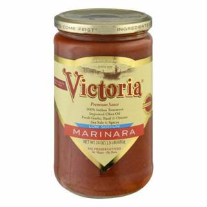 Victoria Marinara Sauce, Low Sodium, Premium