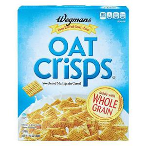 Wegmans Cereal, Sweetened Multigrain Oat Crisps