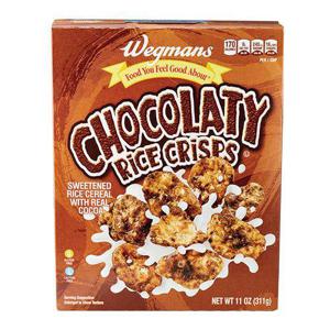 Wegmans Cereal, Chocolaty Rice Crisps