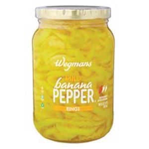 Wegmans Banana Pepper Rings, Mild