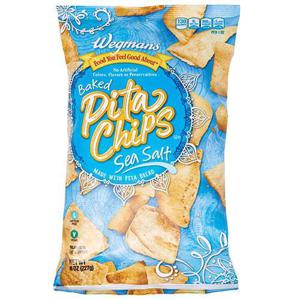 Wegmans Baked Sea Salt Pita Chips