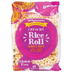 Wegmans Crunchy Rice Roll, White Rice