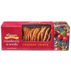 Wegmans Cranberry & Seeds Cracker Crisps