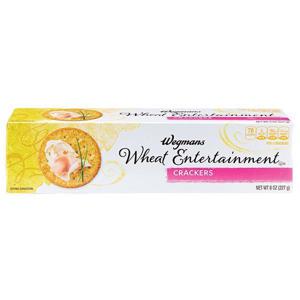 Wegmans Crackers, Wheat, Entertainment