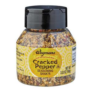 Wegmans Cracked Pepper Seasoning Shak'r