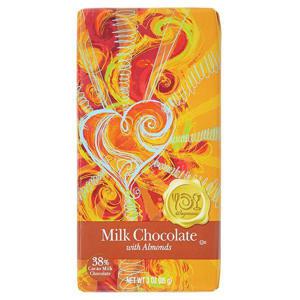 Wegmans Chocolate Bar, Milk with Almonds