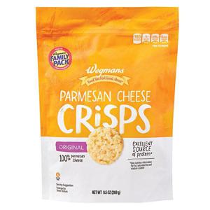 Wegmans Chips, Parmesan Cheese Crisps, Original, FAMILY PACK