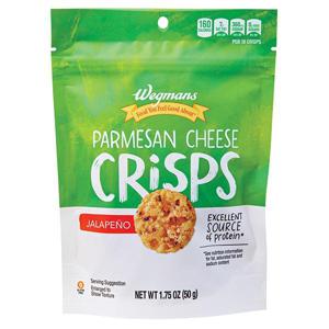 Wegmans Chips, Parmesan Cheese Crisps, Jalapeno